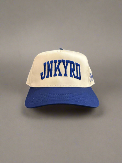 Cream & Royal Vintage Style Snapback